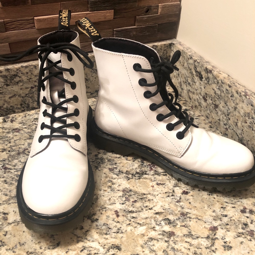 White Dr. Martens
